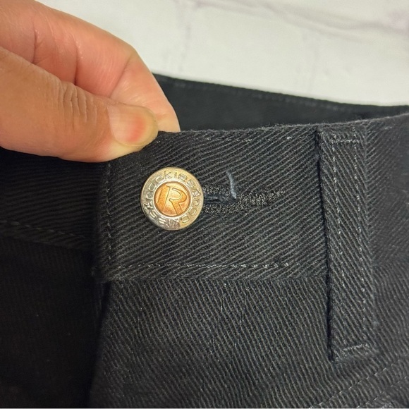 ROCKY MOUNTAIN CLOTHING CO women’s black denim jeans vintage 80s size 22 EUC - Picture 12 of 16